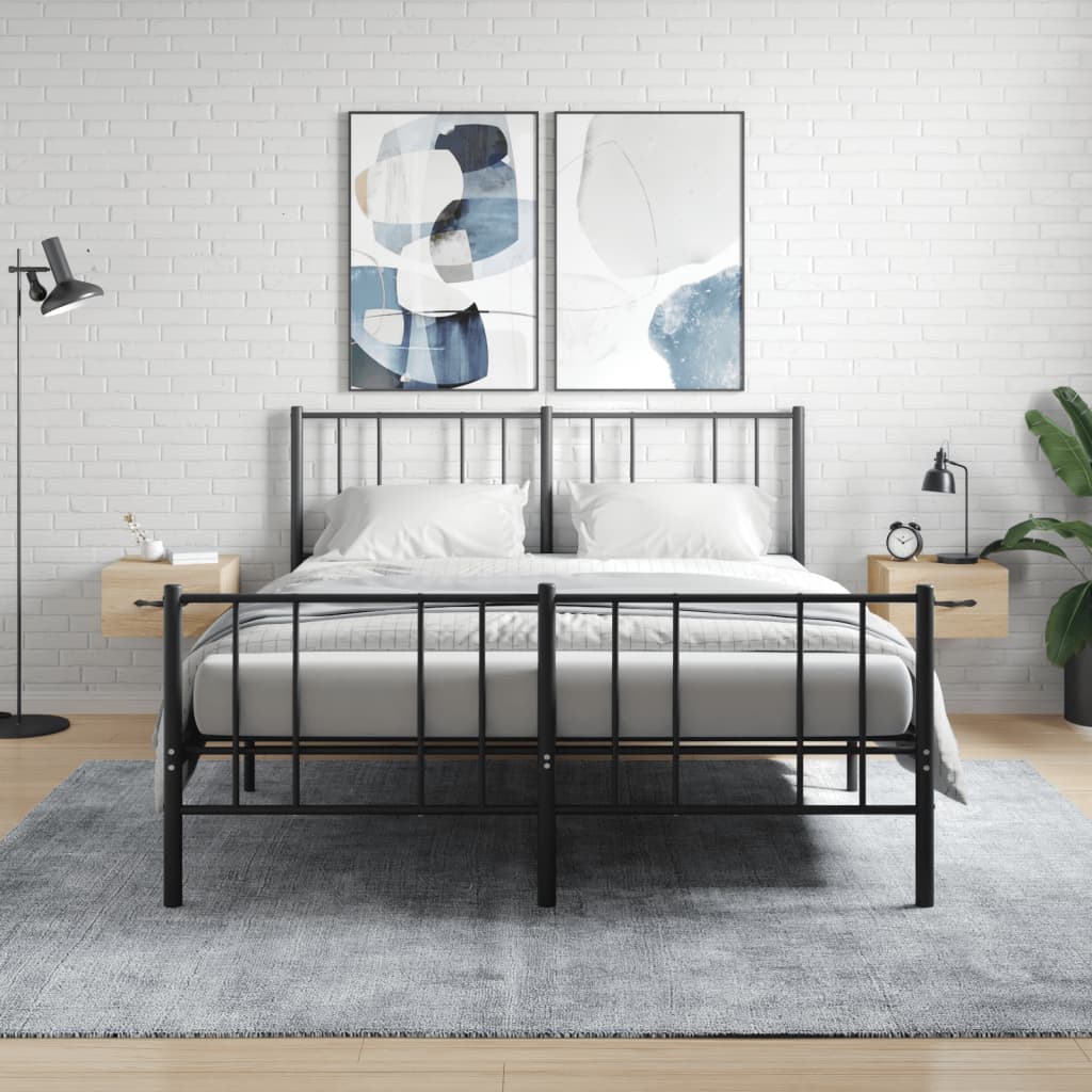 Nachtkastjes 2 st wandgemonteerd 35x35x20 cm sonoma eikenkleur is nu te koop bij PeponiXL, paradijselijk wonen!