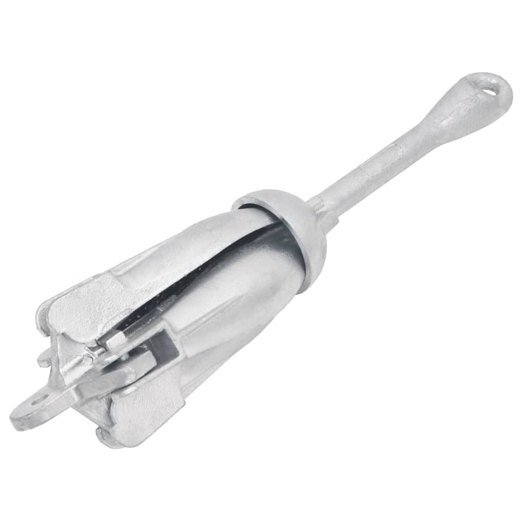 Anker inklapbaar 3,2 kg smeedijzer zilverkleurig is nu te koop bij PeponiXL, paradijselijk wonen!