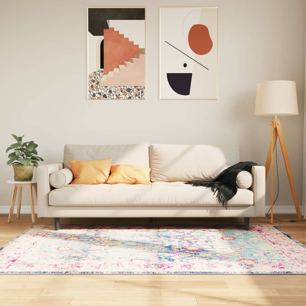 Vloerkleed wasbaar 120x180 cm meerkleurig is nu te koop bij PeponiXL, paradijselijk wonen!