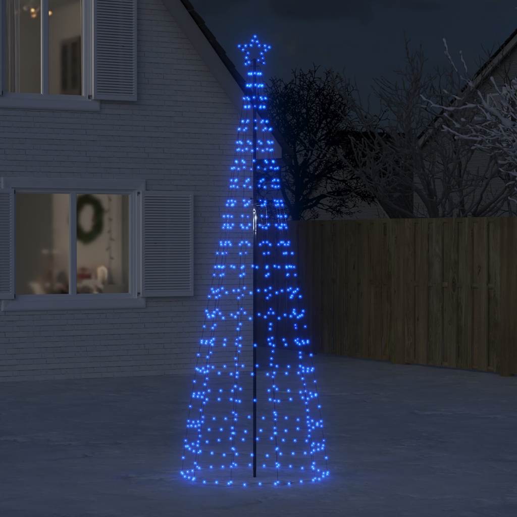 LED-kerstboom met spikes 570 LEDs 300 cm blauw is nu te koop bij PeponiXL, paradijselijk wonen!