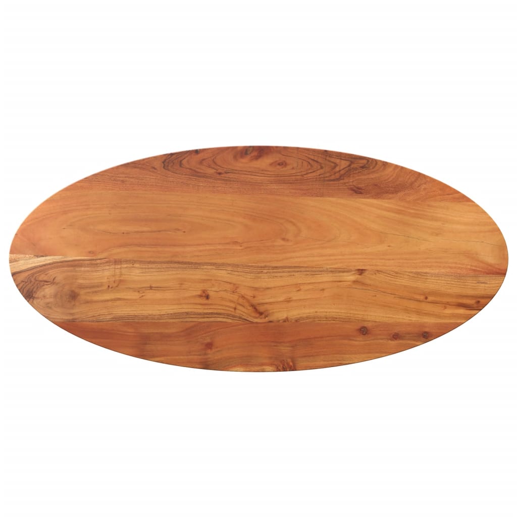 Tafelblad ovaal 120x50x3,8 cm massief acaciahout is nu te koop bij PeponiXL, paradijselijk wonen!