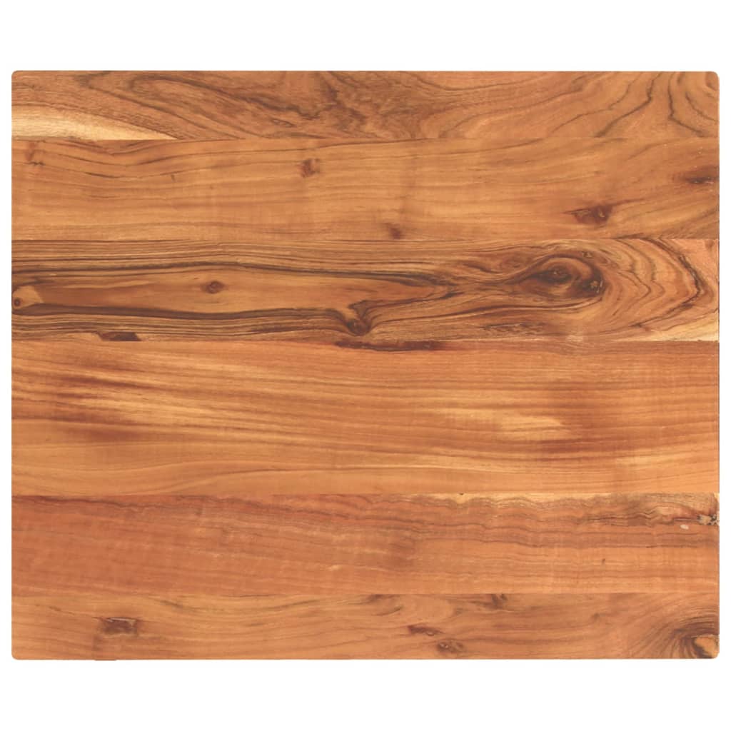 Tafelblad rechthoekig 60x50x2,5 cm massief acaciahout is nu te koop bij PeponiXL, paradijselijk wonen!
