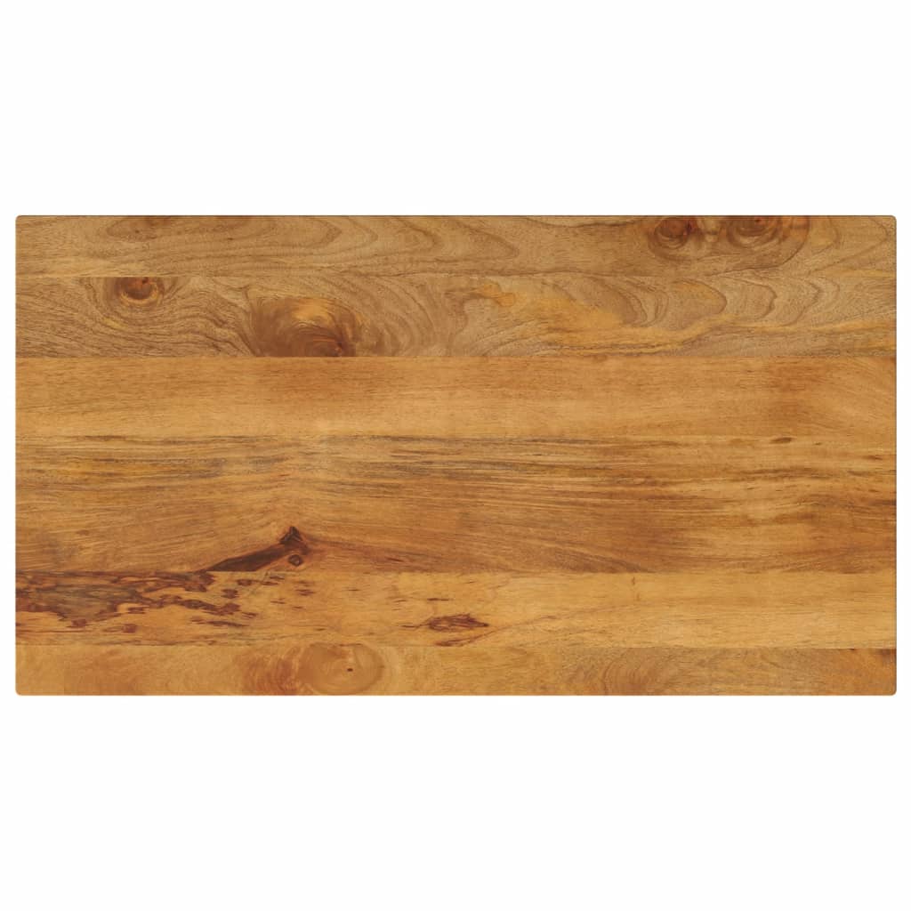 Tafelblad rechthoekig 100x60x3,8 cm massief mangohout is nu te koop bij PeponiXL, paradijselijk wonen!