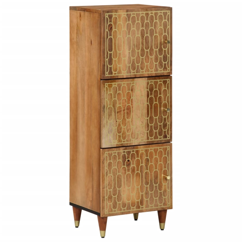 Hoge kast 40x33x110 cm massief mangohout is nu te koop bij PeponiXL, paradijselijk wonen!