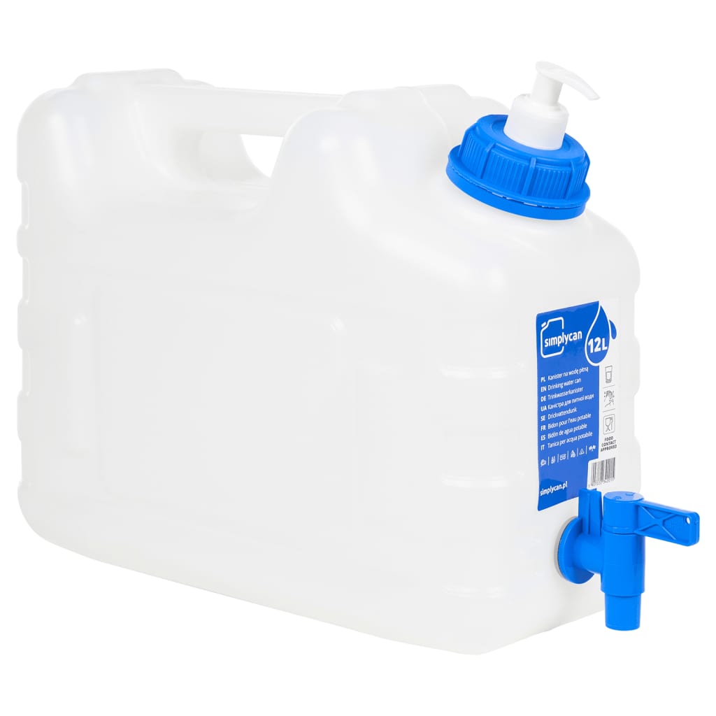 Watertank met kraan en zeepdispenser 10 L kunststof is nu te koop bij PeponiXL, paradijselijk wonen!