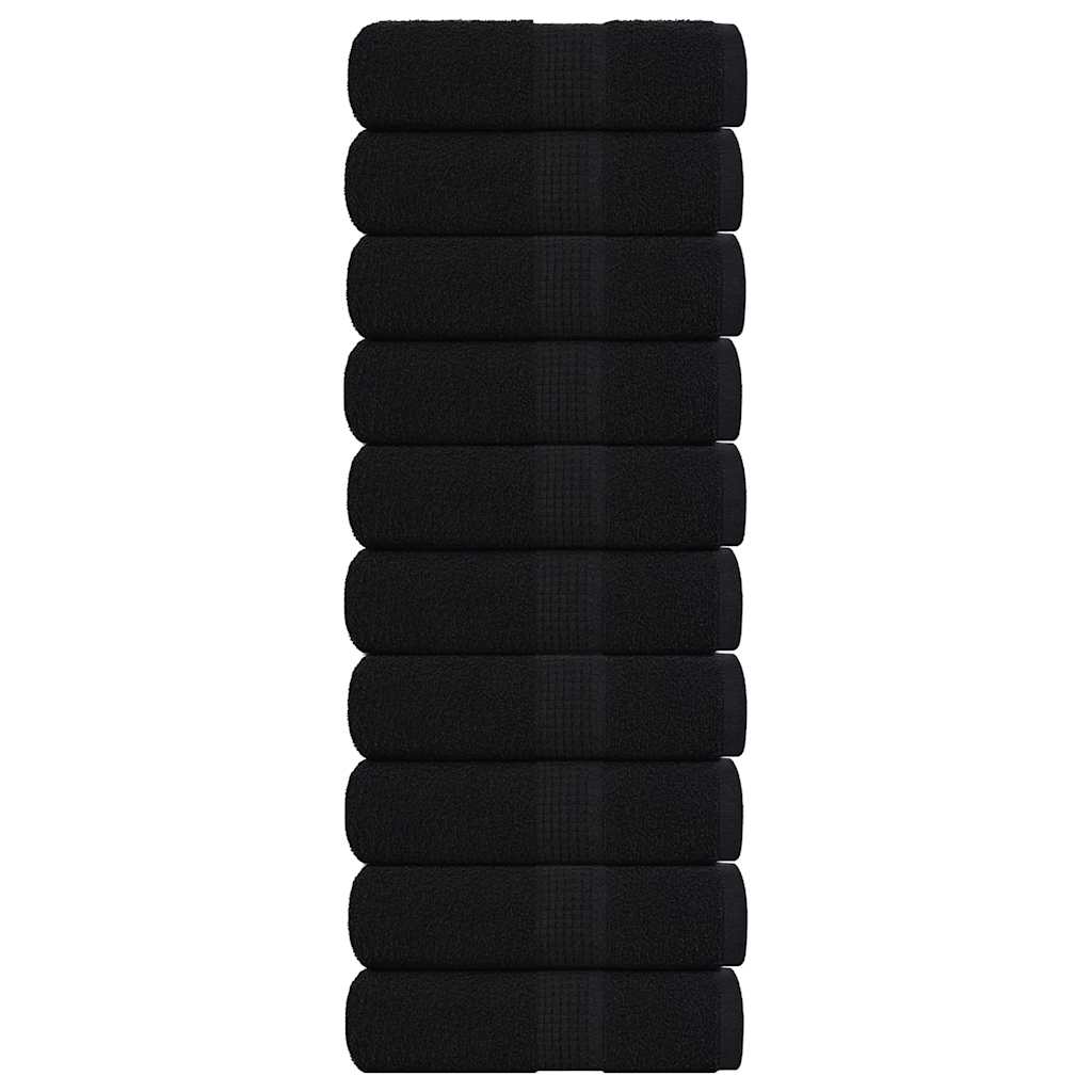 Gastendoekjes FROGN 10 st 30x50 cm 360 g/m² zwart is nu te koop bij PeponiXL, paradijselijk wonen!