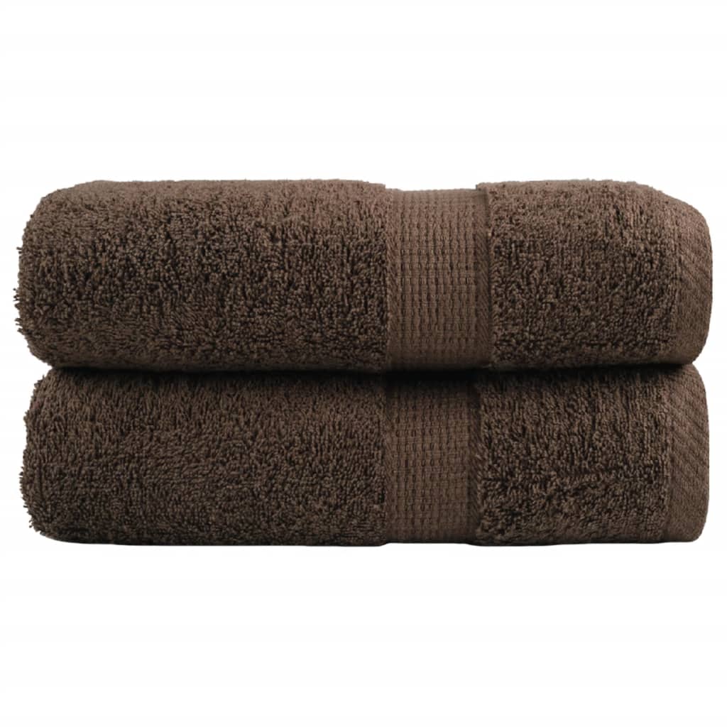 Gastendoekjes SOLUND 2 st 600 g/m² 30x50 cm bruin is nu te koop bij PeponiXL, paradijselijk wonen!