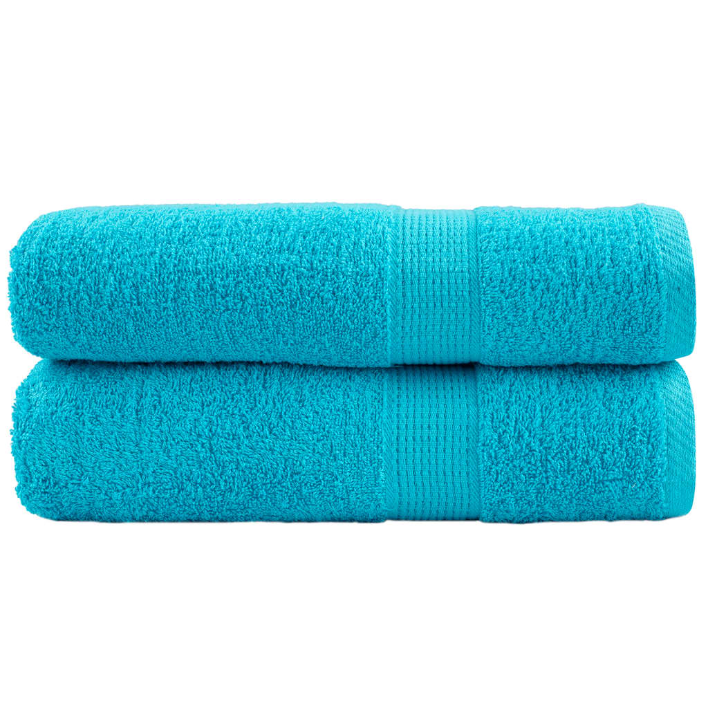 vidaXL Badhanddoeken SOLUND 2 st 600 g/m² 100x150 cm