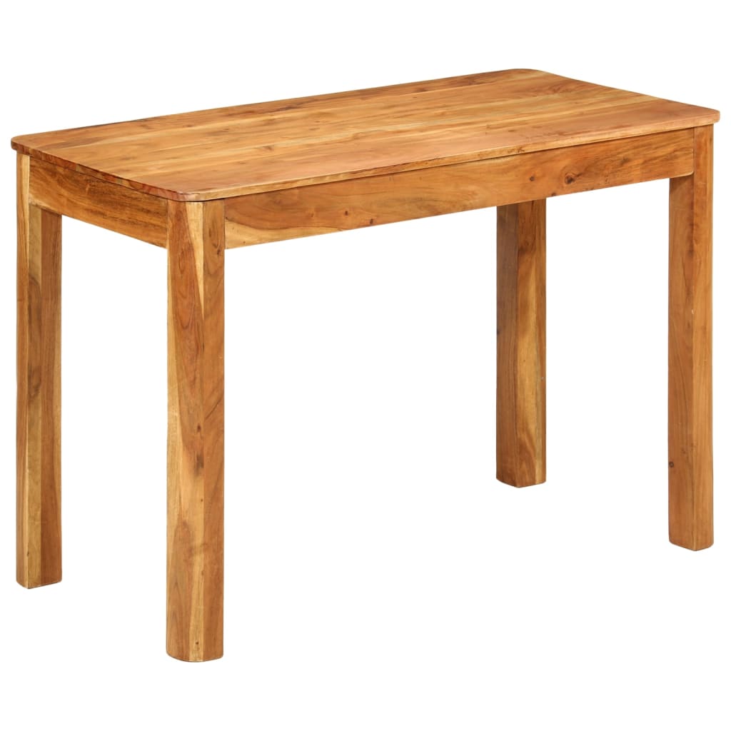 Eettafel 110x55x76 cm massief acaciahout is nu te koop bij PeponiXL, paradijselijk wonen!