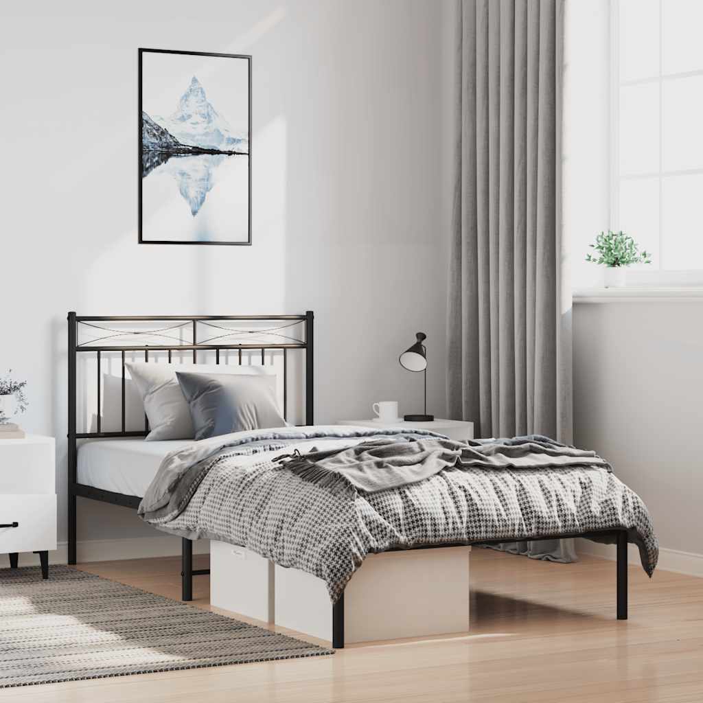 Vervangend hoofdbord 193 cm metaal wit is nu te koop bij PeponiXL, paradijselijk wonen!