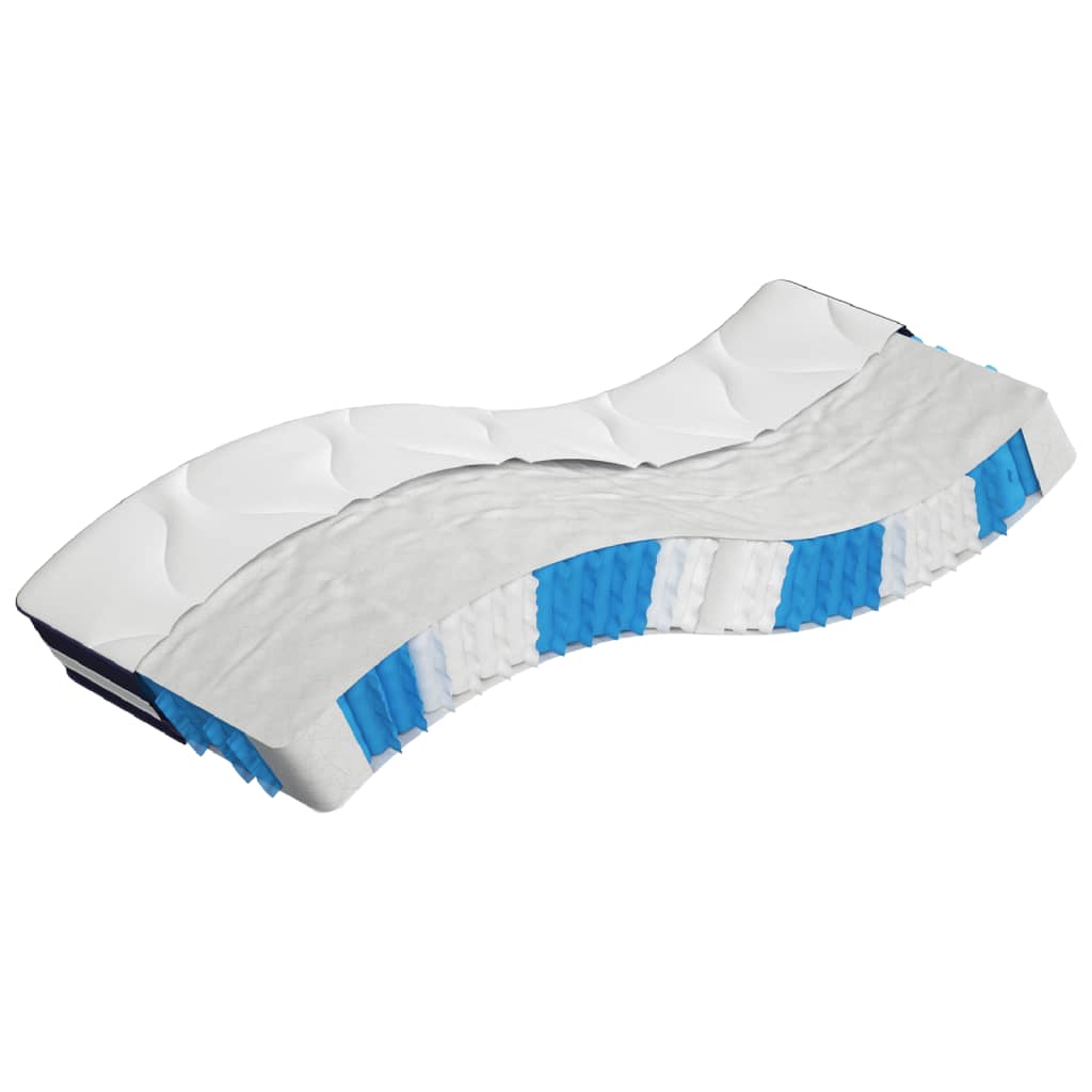 Pocketveringmatras middelhard-hard 80x200 cm is nu te koop bij PeponiXL, paradijselijk wonen!