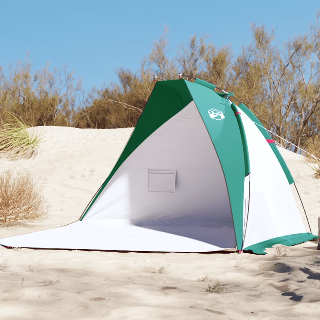 Strandtent 268x223x125 cm 185T polyester zeegroen is nu te koop bij PeponiXL, paradijselijk wonen!