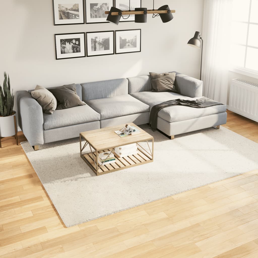 Vloerkleed OVIEDO laagpolig 200x280 cm beige is nu te koop bij PeponiXL, paradijselijk wonen!