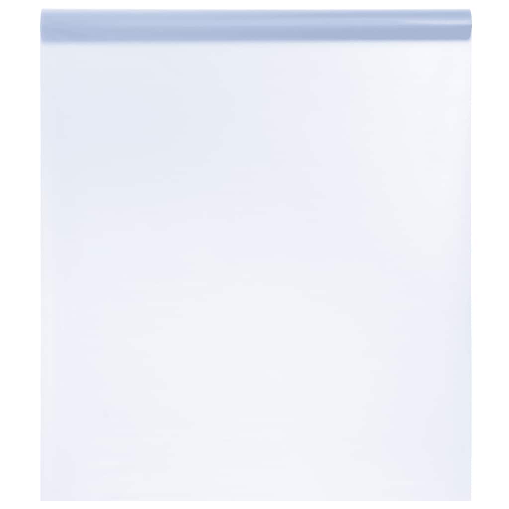 Raamfolie statisch 45x500 cm PVC matgrijs is nu te koop bij PeponiXL, paradijselijk wonen!