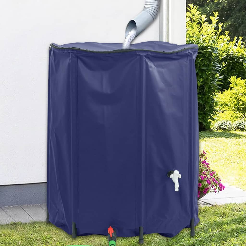 Watertank met kraan opvouwbaar 1250 L PVC is nu te koop bij PeponiXL, paradijselijk wonen!