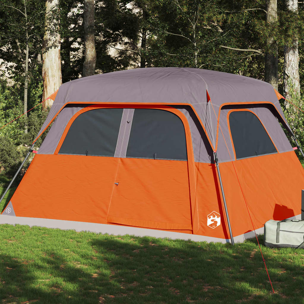 Gezinstent 6-persoons waterdicht oranje is nu te koop bij PeponiXL, paradijselijk wonen!
