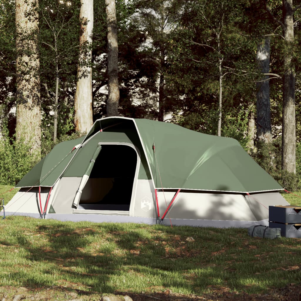 Koepeltent 9-persoons waterdicht groen is nu te koop bij PeponiXL, paradijselijk wonen!