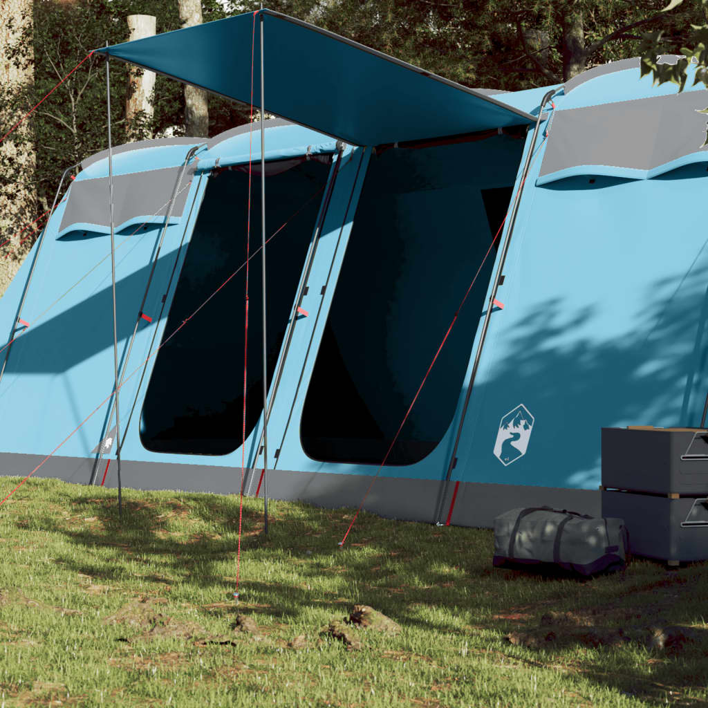 Tunneltent 10-persoons waterdicht blauw is nu te koop bij PeponiXL, paradijselijk wonen!