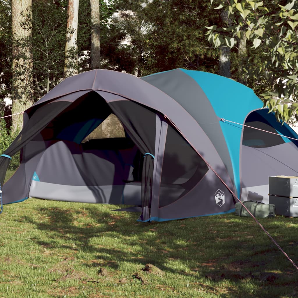 Gezinstent 6-persoons waterdicht blauw is nu te koop bij PeponiXL, paradijselijk wonen!