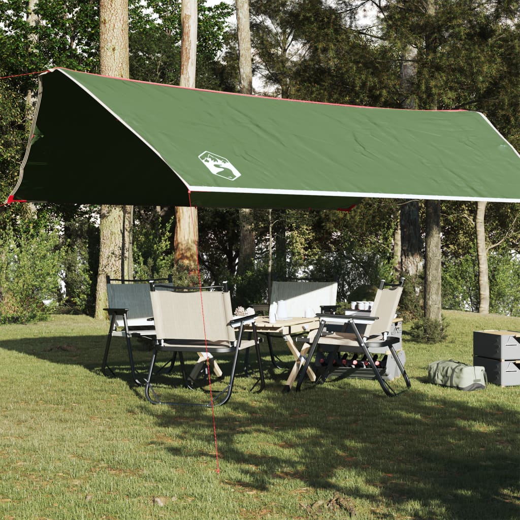 Kampeerluifel waterdicht 500x294 cm groen is nu te koop bij PeponiXL, paradijselijk wonen!