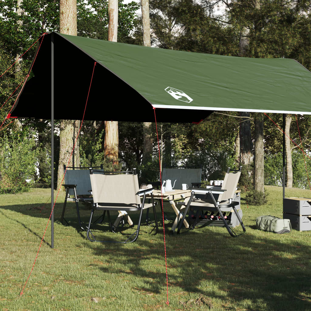 Kampeerluifel waterdicht 460x305x210 cm groen is nu te koop bij PeponiXL, paradijselijk wonen!