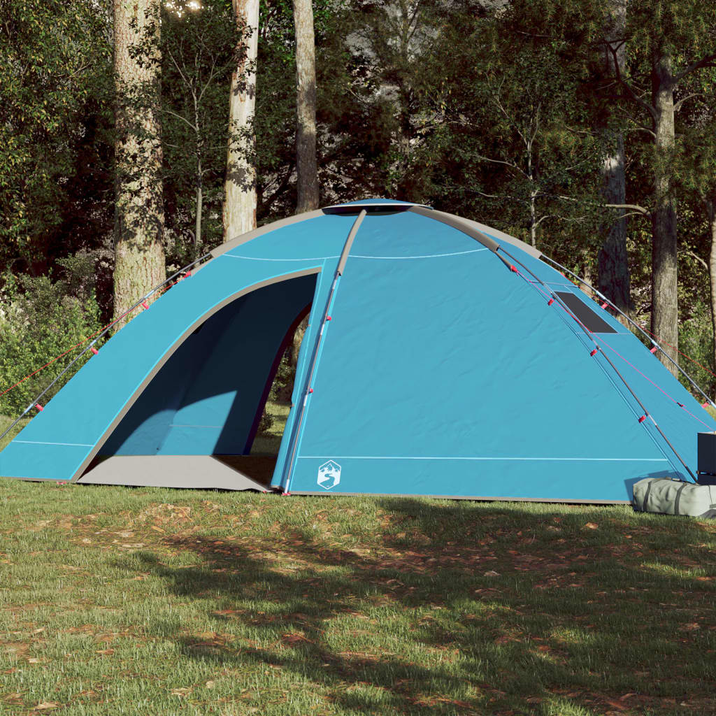 Tent 8-persoons waterdicht blauw is nu te koop bij PeponiXL, paradijselijk wonen!