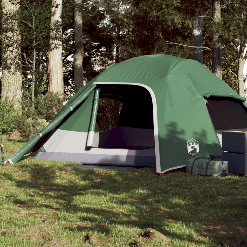 Koepeltent 4-persoons waterdicht groen is nu te koop bij PeponiXL, paradijselijk wonen!