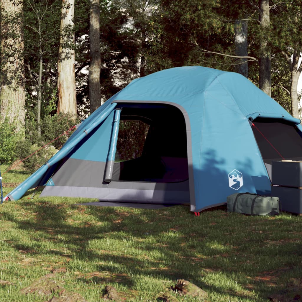 Koepeltent 4-persoons waterdicht blauw is nu te koop bij PeponiXL, paradijselijk wonen!
