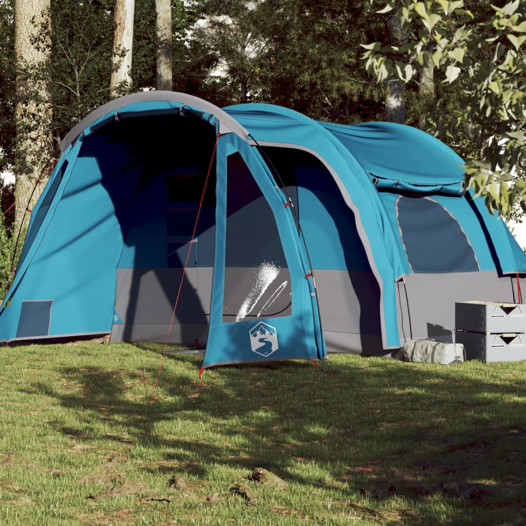 Kampeertent 6-persoons waterdicht blauw is nu te koop bij PeponiXL, paradijselijk wonen!