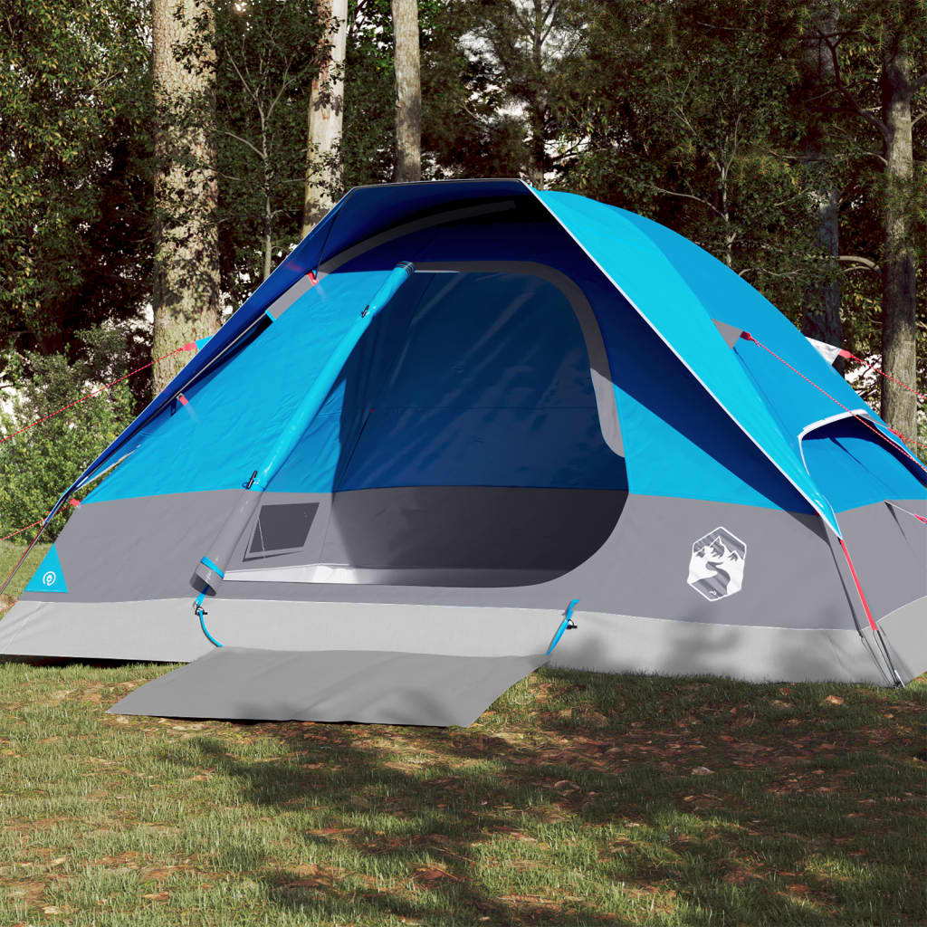 Koepeltent 4-persoons waterdicht blauw is nu te koop bij PeponiXL, paradijselijk wonen!