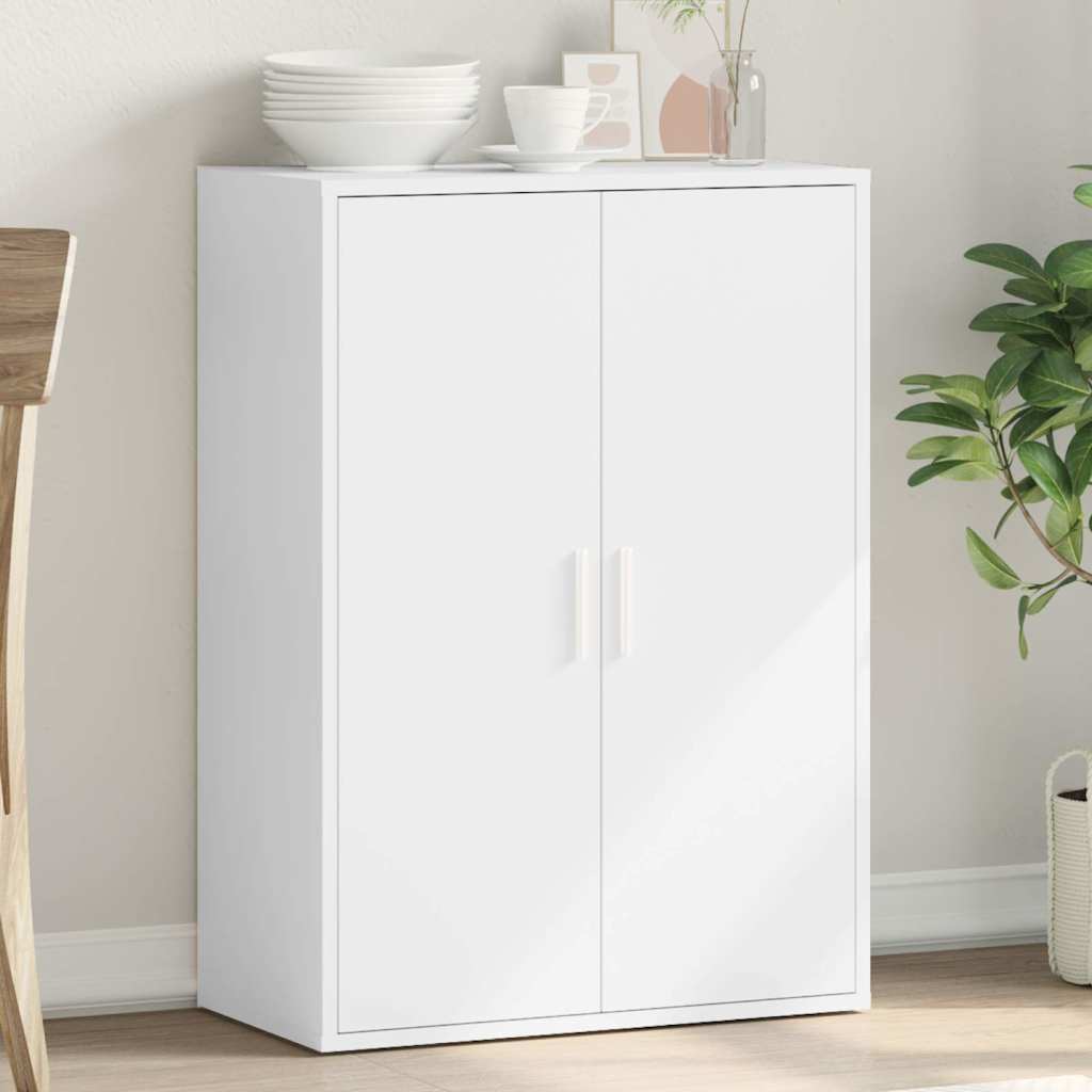 Dressoir 60x31x84 cm bewerkt hout wit is nu te koop bij PeponiXL, paradijselijk wonen!
