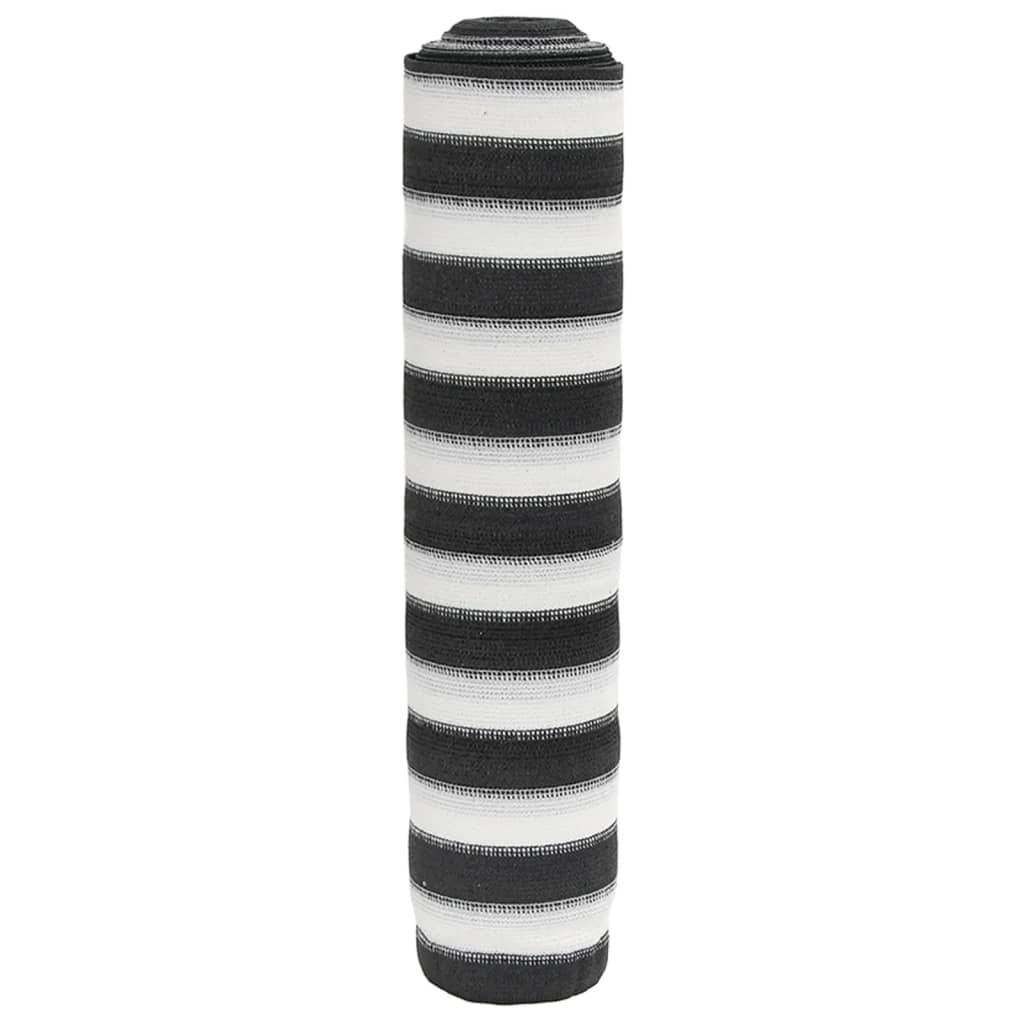 Privacynet 150 g/m² 1,5x25 m HDPE antracietkleurig en wit is nu te koop bij PeponiXL, paradijselijk wonen!