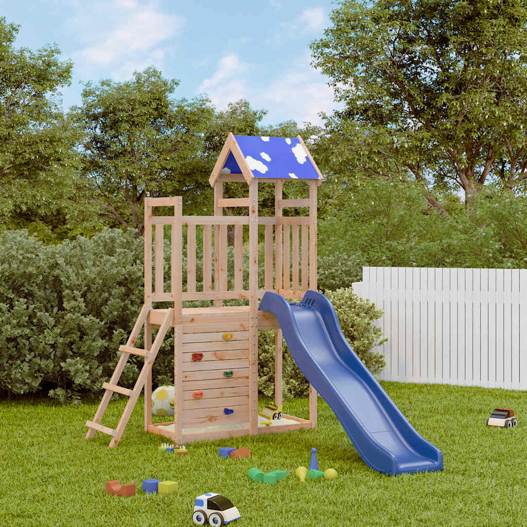 Speelhuis massief grenenhout is nu te koop bij PeponiXL, paradijselijk wonen!