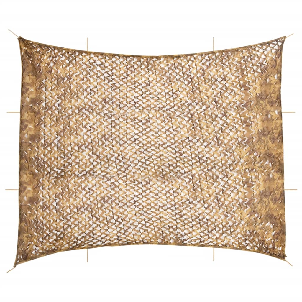 Camouflagenet met opbergzak 729x602 cm zandkleurig is nu te koop bij PeponiXL, paradijselijk wonen!