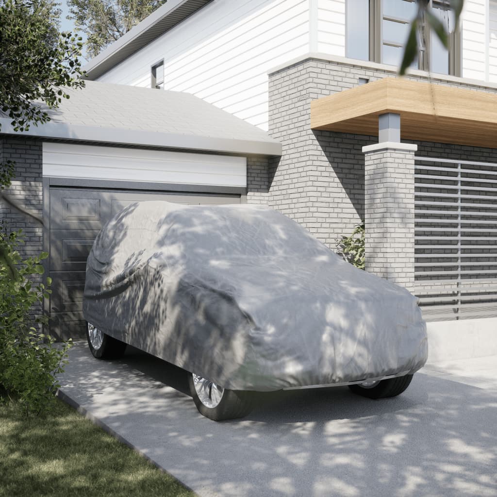 Autohoes voor SUV M nonwoven stof volledig grijs is nu te koop bij PeponiXL, paradijselijk wonen!