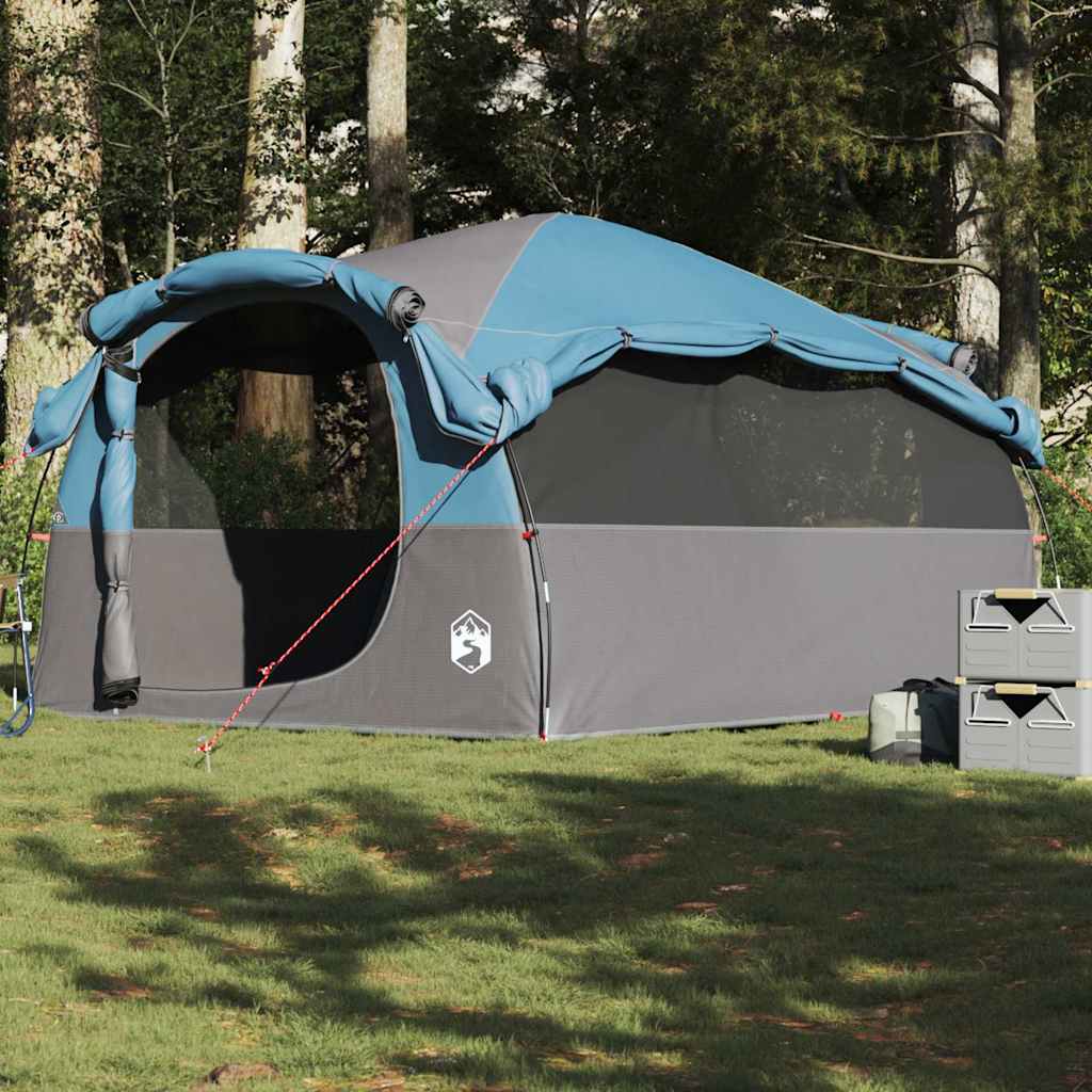 Tunneltent 6-persoons waterdicht blauw is nu te koop bij PeponiXL, paradijselijk wonen!
