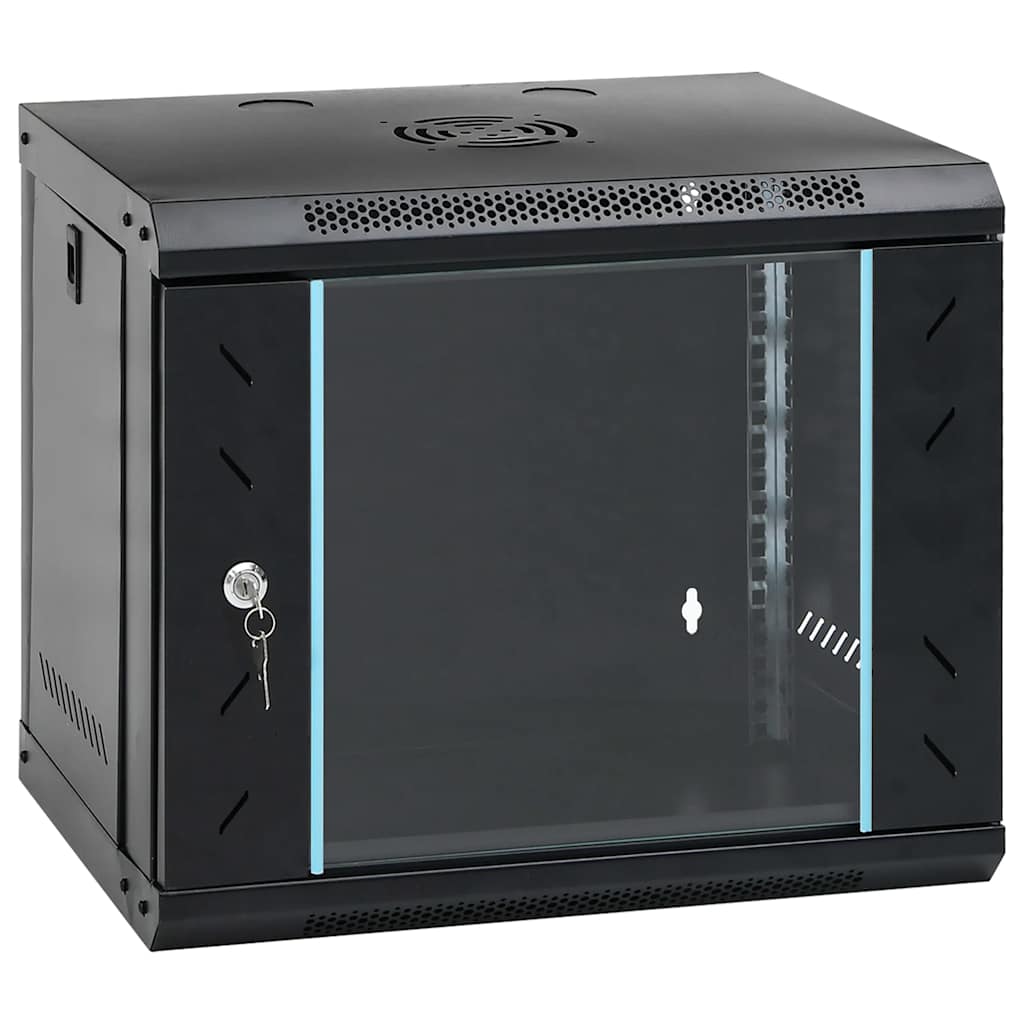 9U Wandgemonteerde Netwerkkast 19" IP20 53x40x45 cm is nu te koop bij PeponiXL, paradijselijk wonen!