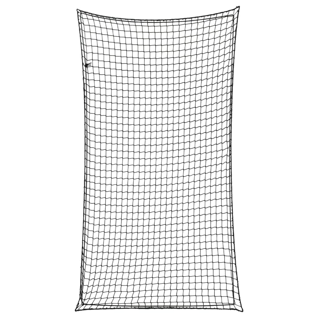 Aanhangwagennet elastisch touw 3x1,65 m polypropeen zwart is nu te koop bij PeponiXL, paradijselijk wonen!