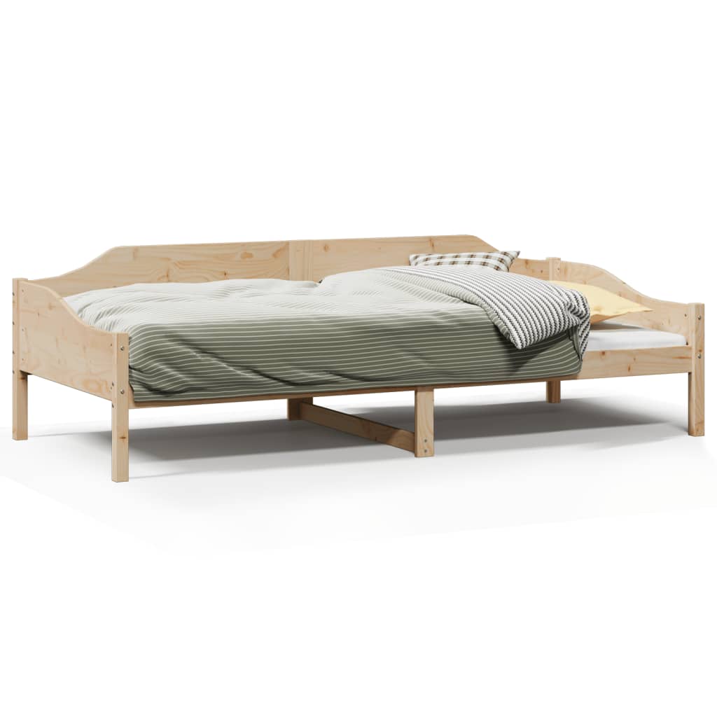 Bedframe zonder matras massief grenenhout 80x200 cm is nu te koop bij PeponiXL, paradijselijk wonen!