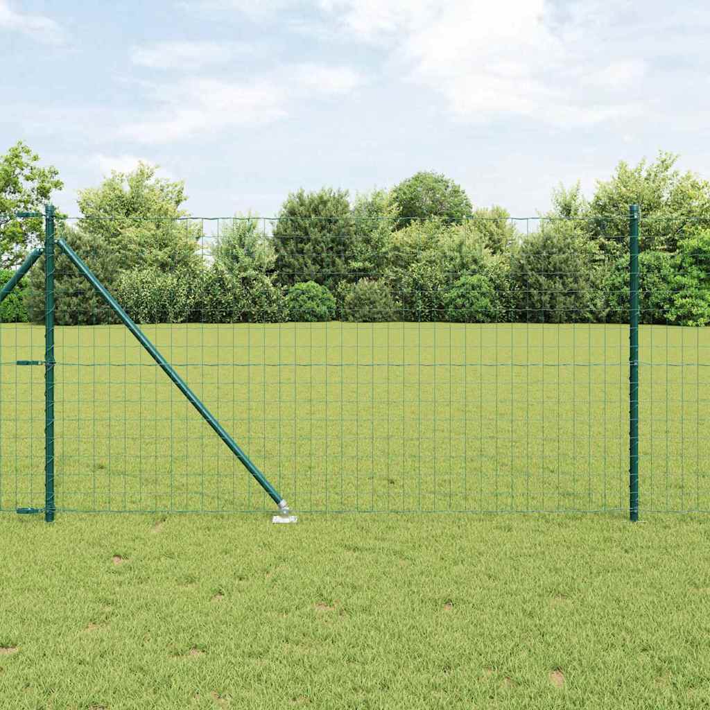 Hek met Paal Groen 1 x 25 m Staal is nu te koop bij PeponiXL, paradijselijk wonen!