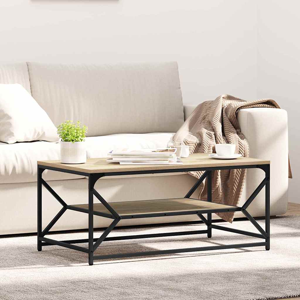 Salontafel Sonoma Eiken 90 x 50 x 40 cm is nu te koop bij PeponiXL, paradijselijk wonen!