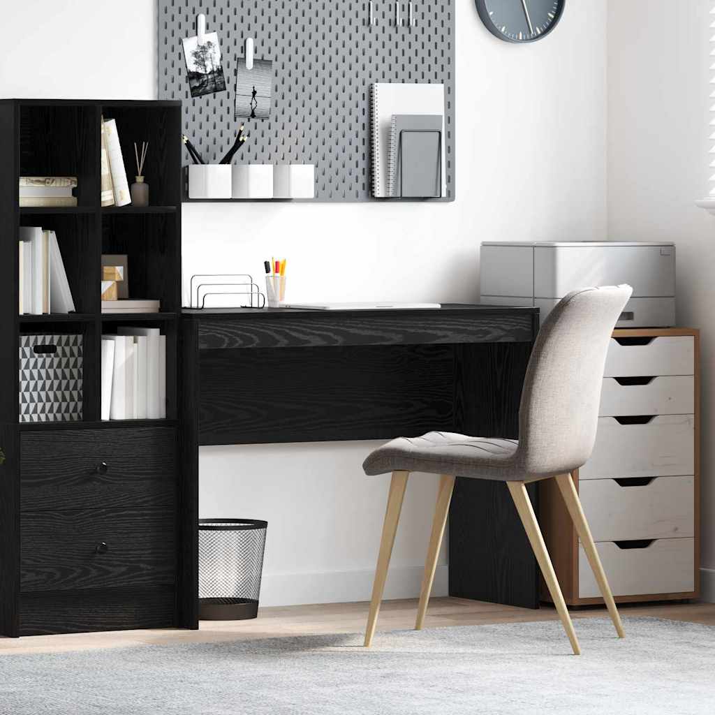 Bureau Zwart Eiken 100 x 40 x 76 cm is nu te koop bij PeponiXL, paradijselijk wonen!