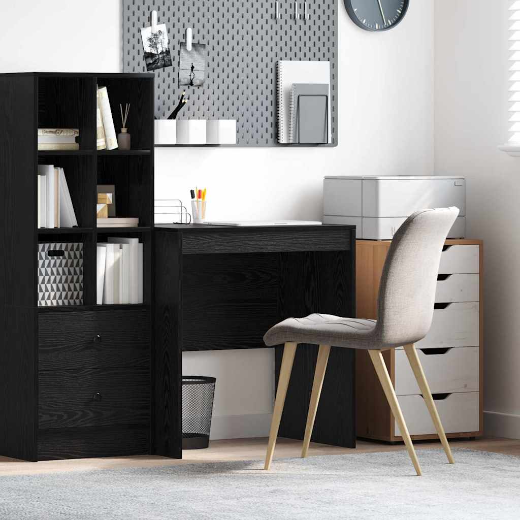 Bureau Zwart Eiken 70 x 50 x 76 cm is nu te koop bij PeponiXL, paradijselijk wonen!