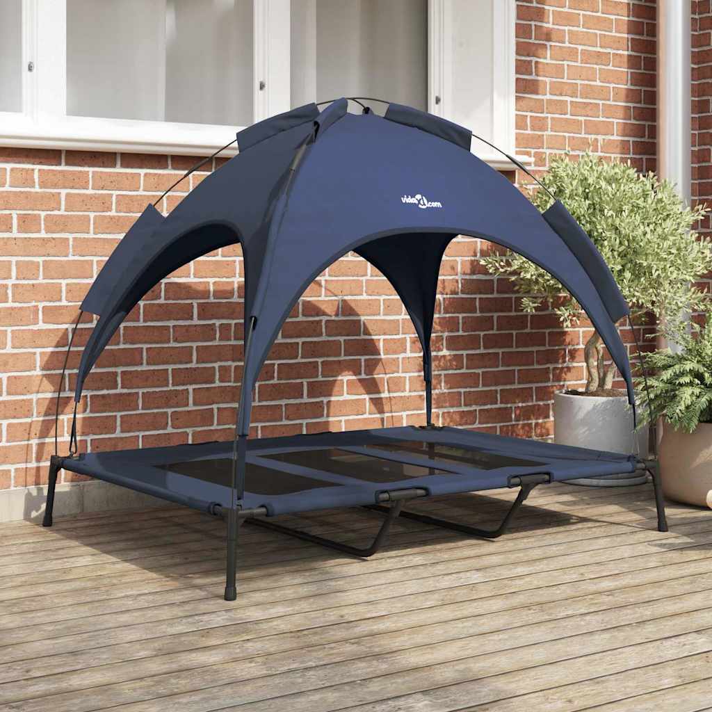 Hondenbed Marineblauw 122 x 93 x 106,5 cm Staal is nu te koop bij PeponiXL, paradijselijk wonen!