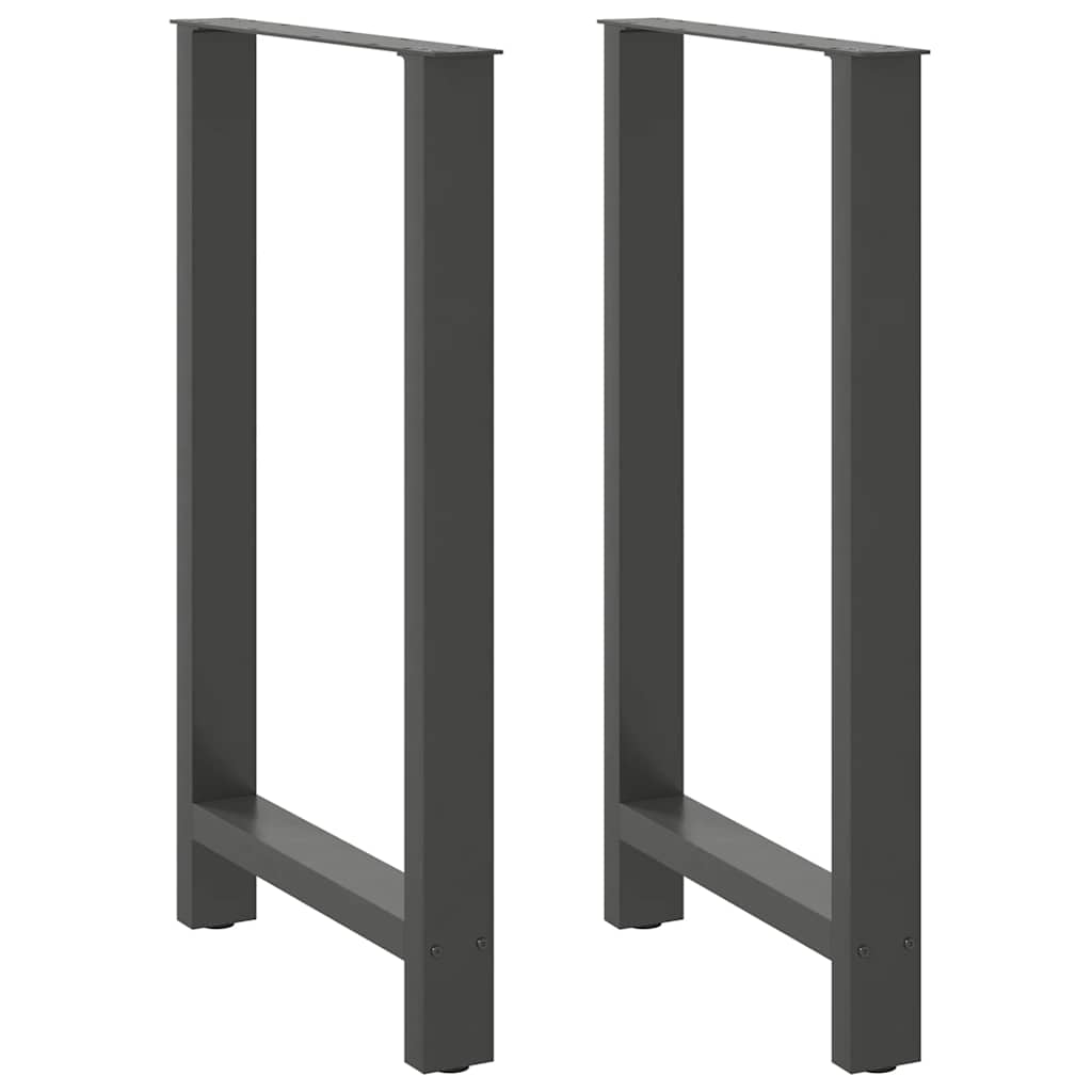 Bartafelpoten 2 st 60x(100-101) cm staal antraciet is nu te koop bij PeponiXL, paradijselijk wonen!