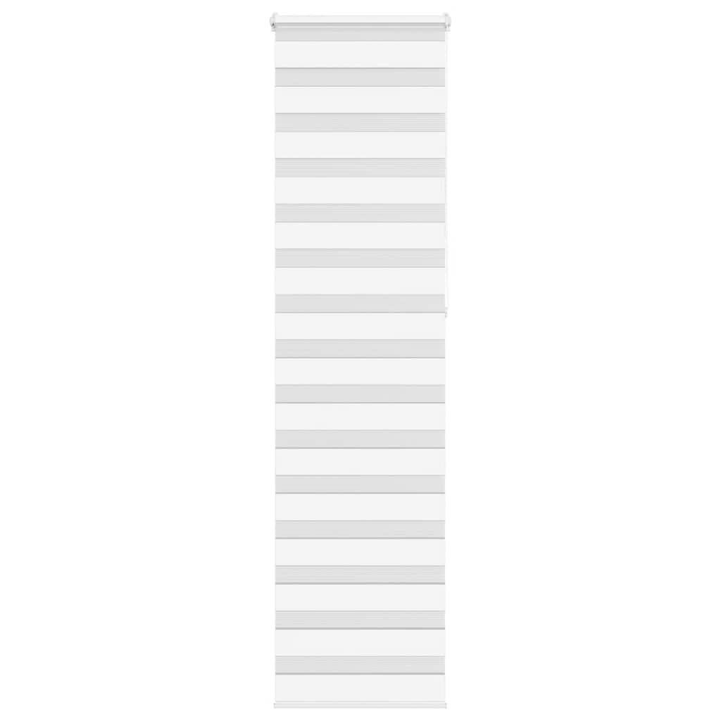 Zebra rolgordijn 55x230 cm stofbreedte 50,9 cm polyester wit is nu te koop bij PeponiXL, paradijselijk wonen!
