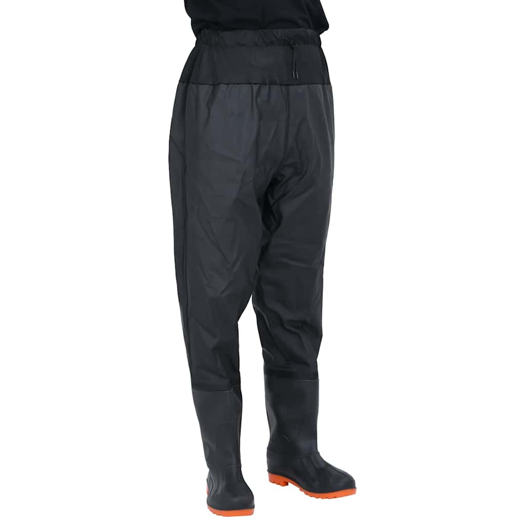 Waadpak met laarzen maat 43 zwart is nu te koop bij PeponiXL, paradijselijk wonen!
