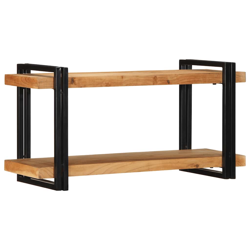 Wandschap 90x33x45 cm massief acaciahout is nu te koop bij PeponiXL, paradijselijk wonen!