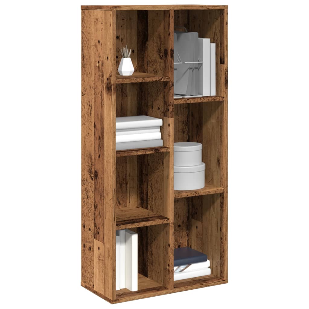 Boekenkast 50x25x104 cm oud houtkleurig is nu te koop bij PeponiXL, paradijselijk wonen!