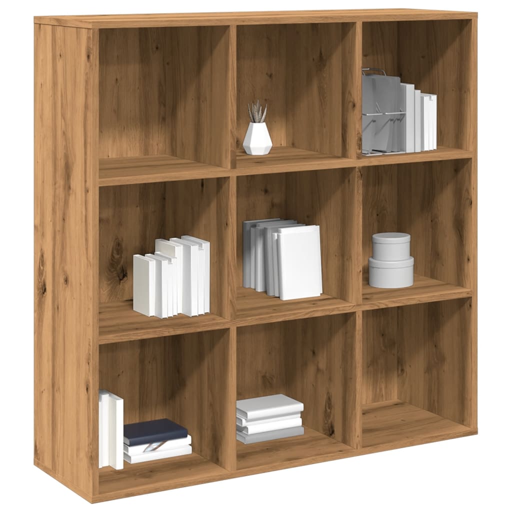 Boekenkast 98x29x97,5 cm artisanaal eikenkleur is nu te koop bij PeponiXL, paradijselijk wonen!